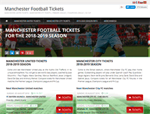 Tablet Screenshot of manchesterfootballtickets.com